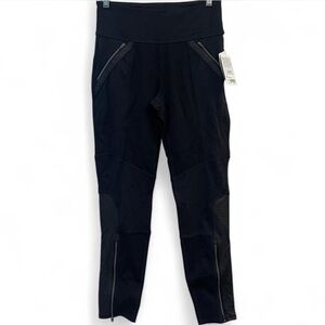 Athleta Black Ponte Luxe Leggings Tights